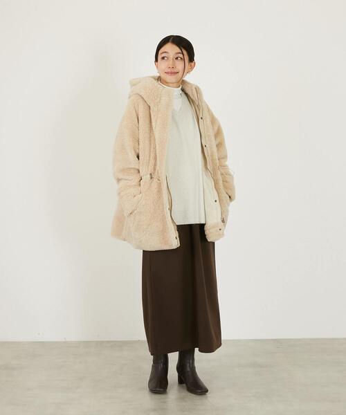 ボアドロストモッズコート】（モッズコート）｜MELROSE claire