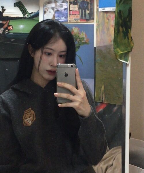 DEARMYDEER(ディアマイディア)の「Wappen Knit Hoodie (Gray)(ニット/セーター・レディース・その他・FREE)」の4枚目の写真