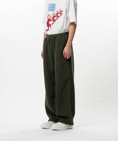 Mendrill(メンドリル)の「Mendrill Fleece Pants(その他パンツ・メンズ・ダークグリーン/ブラック・M)」の3枚目の写真