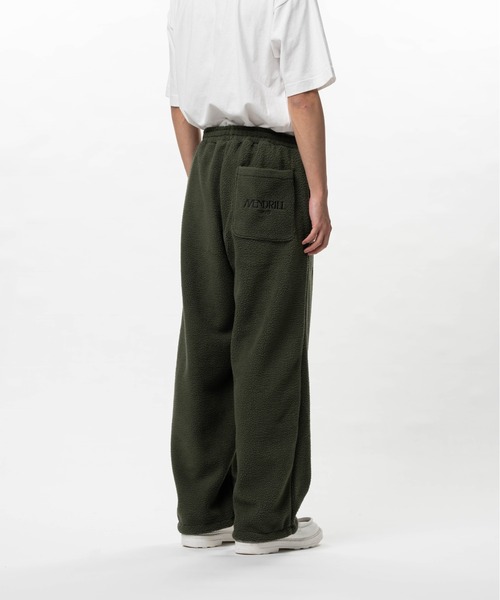 Mendrill(メンドリル)の「Mendrill Fleece Pants(その他パンツ・メンズ・ダークグリーン/ブラック・M)」の4枚目の写真