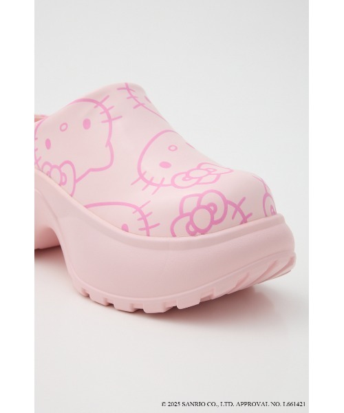 RODEO CROWNS WIDE BOWL（ロデオクラウンズワイドボウル）の「(サンリオキャラクターズ)KITTY スリッポン（スリッポン・レディース・ピンク系その他/ブラック系その他・MEDIUM/LARGE）」の15枚目の写真