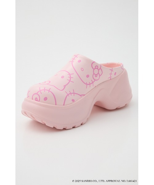 RODEO CROWNS WIDE BOWL（ロデオクラウンズワイドボウル）の「(サンリオキャラクターズ)KITTY スリッポン（スリッポン・レディース・ピンク系その他/ブラック系その他・MEDIUM/LARGE）」の16枚目の写真