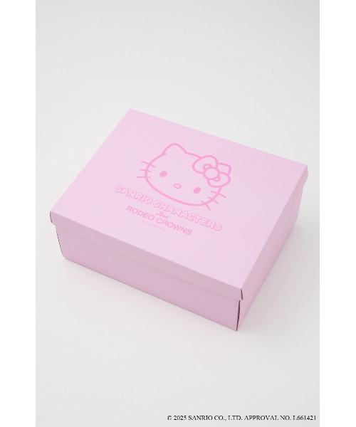 RODEO CROWNS WIDE BOWL（ロデオクラウンズワイドボウル）の「(サンリオキャラクターズ)KITTY スリッポン（スリッポン・レディース・ピンク系その他/ブラック系その他・MEDIUM/LARGE）」の19枚目の写真