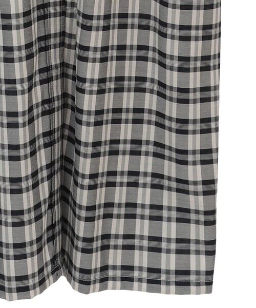 CLANE（クラネ）の「【CLANE/クラネ】UP POCKET CHECK SHIRT ONEPIECE/アップポケットチェックシャツワンピース（シャツワンピース・レディース・ブラック・1）」の8枚目の写真