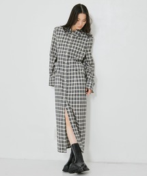 セール】【CLANE/クラネ】U NECK TUCK SALOPETTE PANTS/Uネックタック