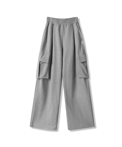 ZENDUST(ジェンダスト)の「Geta Pocket Wide Pants - 2COL(スウェットパンツ・レディース・ブラック/グレー・SMALL/MEDIUM/LARGE)」の6枚目の写真