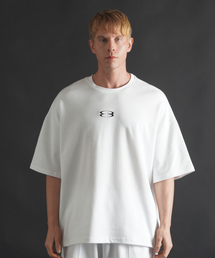PHERMENON（フェルメノン）の「スーパーロゴオーバーサイズ半袖Tシャツ - ホワイト（Tシャツ/カットソー）」