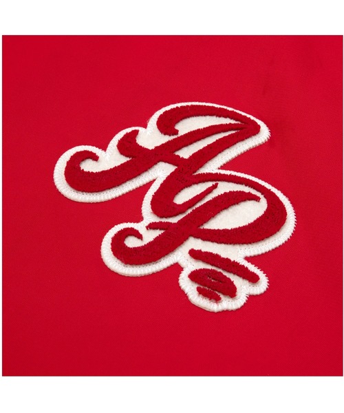 AAPE BY A BATHING APE(エーエイプバイアベイシングエイプ)の「AAPE SWEAT VARSITY JACKET(スタジャン・メンズ・レッド/ブラック・MEDIUM/LARGE/X-LARGE/SMALL)」の3枚目の写真