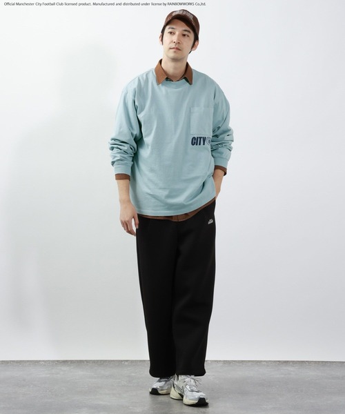 BAYFLOW(ベイフロー)の「【マンチェスター・シティFC】ロゴプリントTシャツ(Tシャツ/カットソー・メンズ・オフホワイト/チャコール/ブルー・MEDIUM/LARGE)」の17枚目の写真