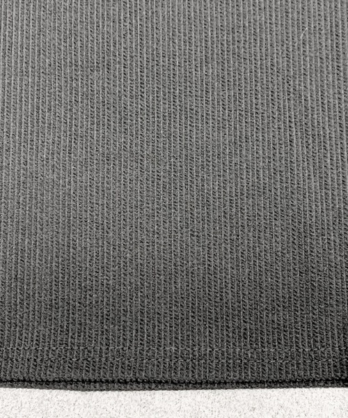 SHEPP（シープ）の「【26年春新作】キーネックワッフルルーズロンT（Tシャツ/カットソー・メンズ・ブラック/ホワイト・L/M）」の7枚目の写真
