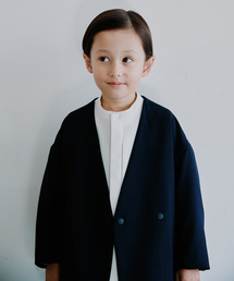 IENA ENFANT（イエナアンファン）の「【MOUN TEN. /マウンテン】別注canapa ジャケット kids（ノーカラージャケット）」
