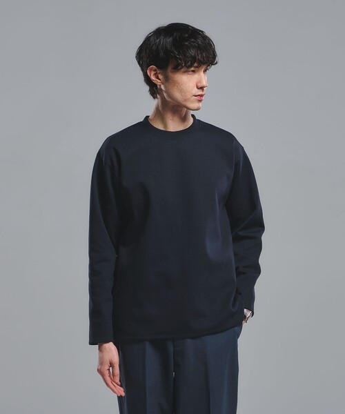 ダブルフェイス クルーネック カットソー（Tシャツ/カットソー