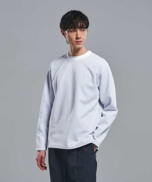 ダブルフェイス クルーネック カットソー（Tシャツ/カットソー