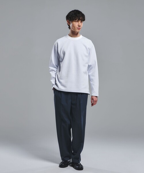 セール】ダブルフェイス クルーネック カットソー（Tシャツ/カットソー