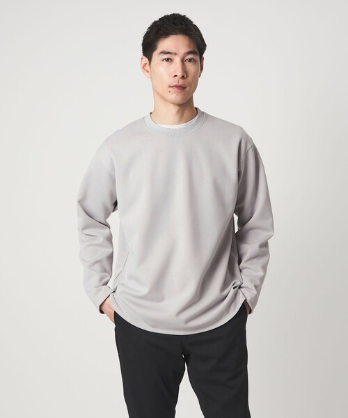 ダブルフェイス クルーネック カットソー（Tシャツ/カットソー