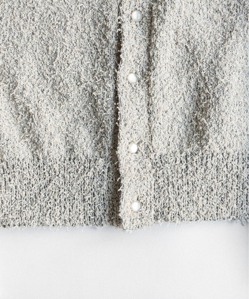 PHILTHEORY（フィルセオリー）の「Mulch snap knit shirts / マルチスナップニットシャツ（シャツ/ブラウス・メンズ・ホワイト/ブラック・1/3/2）」の13枚目の写真