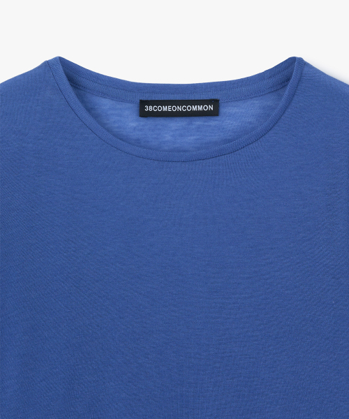 38COMEONCOMMON(38カモンコモン)の「Sheer Touch Long Sleeve (Blue)(Tシャツ/カットソー・レディース・その他・FREE)」の3枚目の写真