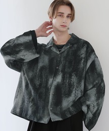 SOCCE | ルーズシルエット総柄オープンカラーシャツ(シャツ/ブラウス)