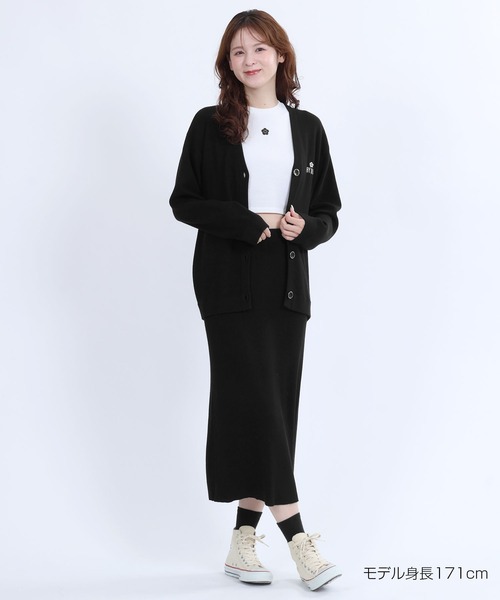 リラックスニット カーディガン（カーディガン/ボレロ）｜MARY QUANT