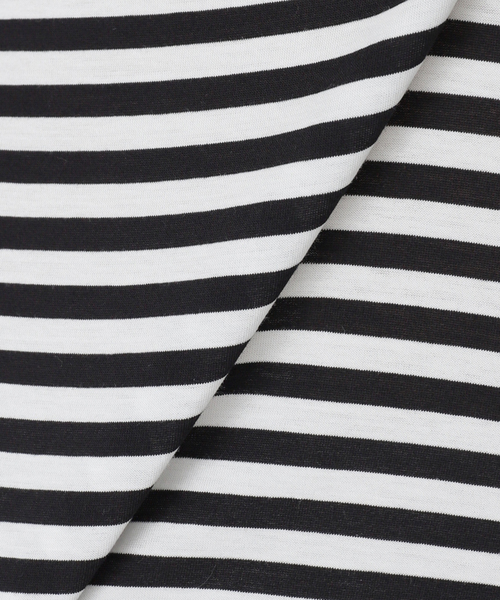 JOURNAL STANDARD LUXE（ジャーナルスタンダード　ラックス）の「コンパクトボーダー プルオーバー（Tシャツ/カットソー・レディース・ブラック/ブラウン・FREE）」の15枚目の写真