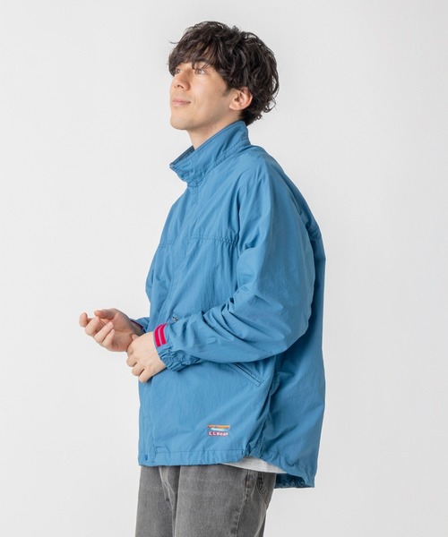 L.L.Bean（エルエルビーン）の「【JAPAN EDITION】ネイプルズ・ソフトシェル・ジャケット（ナイロンジャケット・メンズ・ストーン/ブルー/ダークグレー・LARGE/MEDIUM）」の4枚目の写真