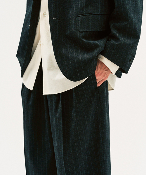 417 EDIFICE(フォーワンセブンエディフィス)の「LE JAPON ATELIER 【KANKO×417】パンツ(スラックス・メンズ・ブラック/ブラウン・SMALL/MEDIUM/LARGE)」の6枚目の写真