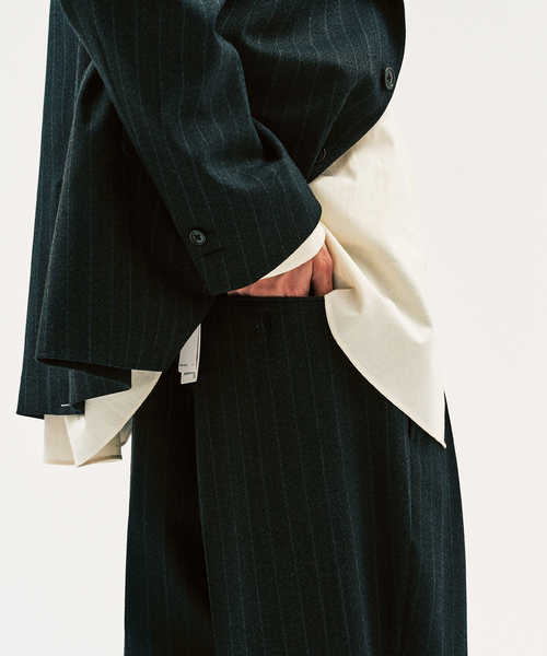 417 EDIFICE(フォーワンセブンエディフィス)の「LE JAPON ATELIER 【KANKO×417】パンツ(スラックス・メンズ・ブラック/ブラウン・SMALL/MEDIUM/LARGE)」の7枚目の写真