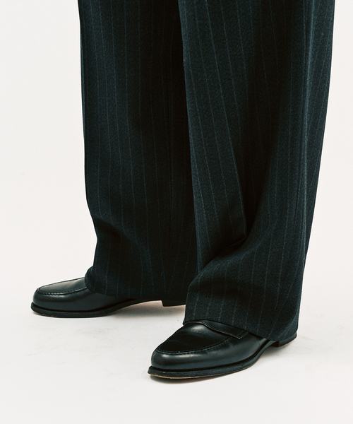 417 EDIFICE(フォーワンセブンエディフィス)の「LE JAPON ATELIER 【KANKO×417】パンツ(スラックス・メンズ・ブラック/ブラウン・SMALL/MEDIUM/LARGE)」の8枚目の写真