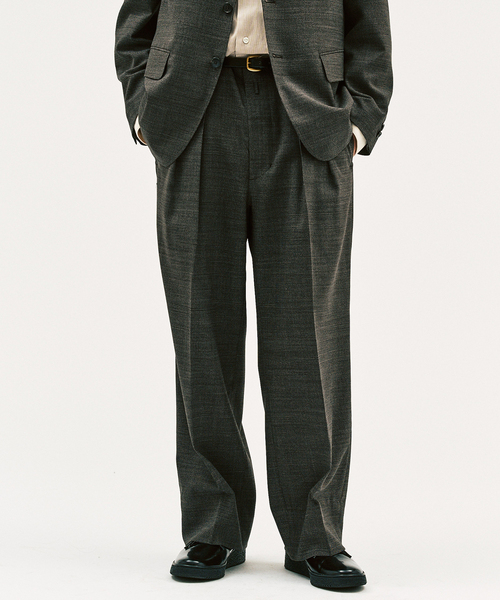 417 EDIFICE(フォーワンセブンエディフィス)の「LE JAPON ATELIER 【KANKO×417】パンツ(スラックス・メンズ・ブラック/ブラウン・SMALL/MEDIUM/LARGE)」の9枚目の写真