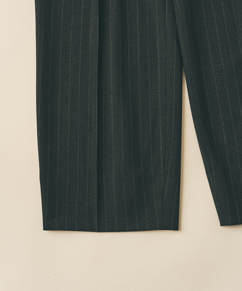 417 EDIFICE(フォーワンセブンエディフィス)の「LE JAPON ATELIER 【KANKO×417】パンツ(スラックス・メンズ・ブラック/ブラウン・SMALL/MEDIUM/LARGE)」の5枚目の写真