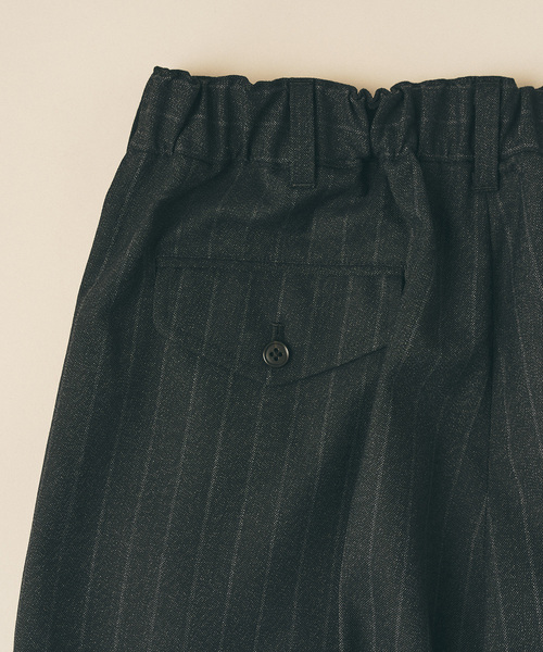 417 EDIFICE(フォーワンセブンエディフィス)の「LE JAPON ATELIER 【KANKO×417】パンツ(スラックス・メンズ・ブラック/ブラウン・SMALL/MEDIUM/LARGE)」の7枚目の写真