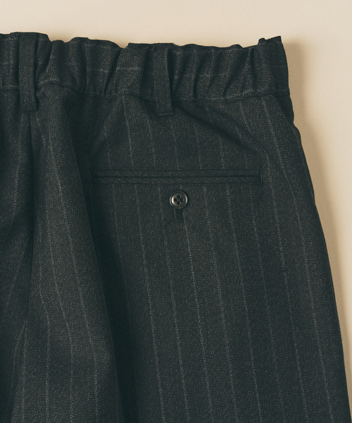 417 EDIFICE(フォーワンセブンエディフィス)の「LE JAPON ATELIER 【KANKO×417】パンツ(スラックス・メンズ・ブラック/ブラウン・SMALL/MEDIUM/LARGE)」の8枚目の写真