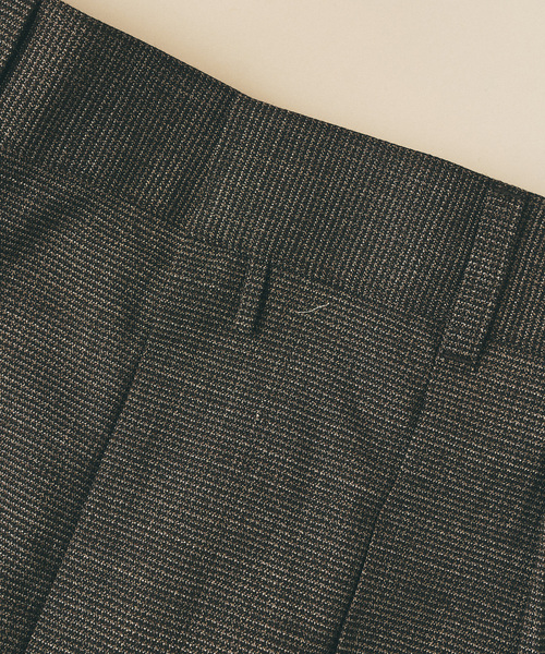 417 EDIFICE(フォーワンセブンエディフィス)の「LE JAPON ATELIER 【KANKO×417】パンツ(スラックス・メンズ・ブラック/ブラウン・SMALL/MEDIUM/LARGE)」の11枚目の写真