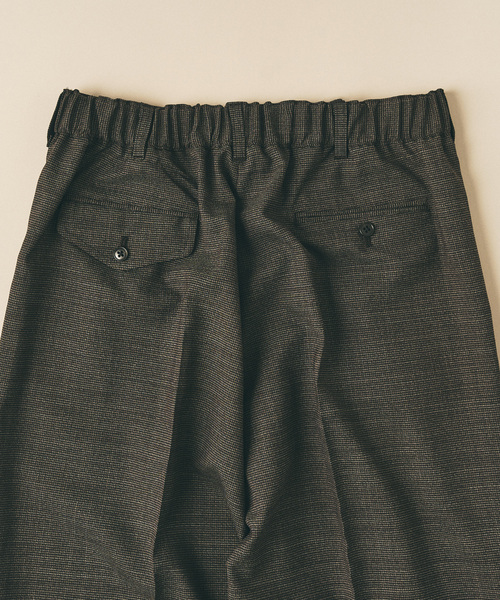 417 EDIFICE(フォーワンセブンエディフィス)の「LE JAPON ATELIER 【KANKO×417】パンツ(スラックス・メンズ・ブラック/ブラウン・SMALL/MEDIUM/LARGE)」の15枚目の写真