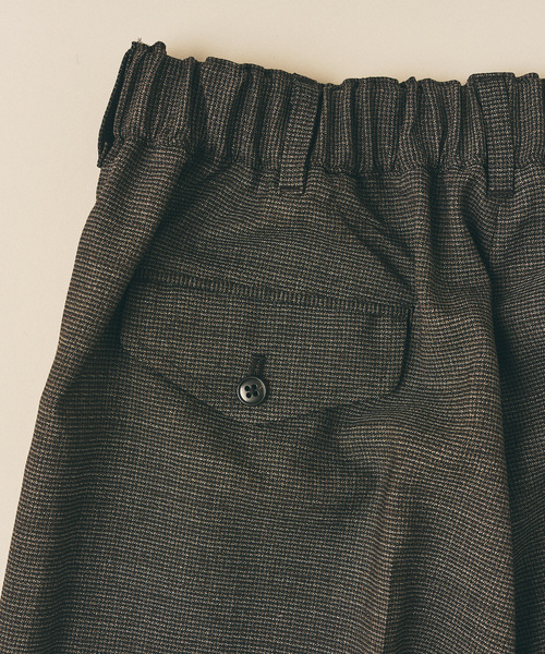 417 EDIFICE(フォーワンセブンエディフィス)の「LE JAPON ATELIER 【KANKO×417】パンツ(スラックス・メンズ・ブラック/ブラウン・SMALL/MEDIUM/LARGE)」の16枚目の写真