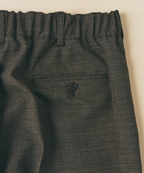 417 EDIFICE(フォーワンセブンエディフィス)の「LE JAPON ATELIER 【KANKO×417】パンツ(スラックス・メンズ・ブラック/ブラウン・SMALL/MEDIUM/LARGE)」の17枚目の写真