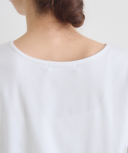 KATHARINE ROSS（キャサリンロス）の「【KATHARINE ROSS】スカラレーステレコプルオーバー（Tシャツ/カットソー・レディース・ホワイト/ベージュ・FREE）」の20枚目の写真