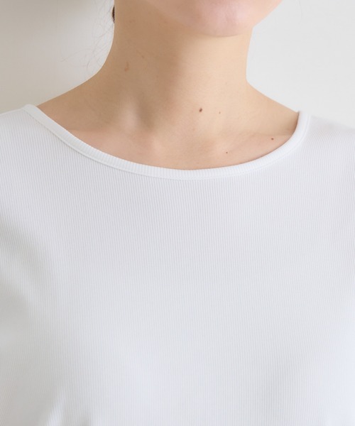 KATHARINE ROSS（キャサリンロス）の「【KATHARINE ROSS】スカラレーステレコプルオーバー（Tシャツ/カットソー・レディース・ホワイト/ベージュ・FREE）」の22枚目の写真