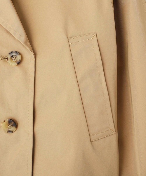 YECCA VECCA（イェッカヴェッカ）の「レースMIXショートトレンチコート（トレンチコート・レディース・ベージュ/ネイビー/アイボリー・FREE）」の21枚目の写真