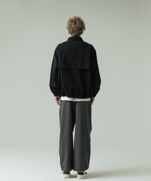 SLICK（スリック）の「【SLICK/スリック】Vintage Nylon Coach Jacket/ビンテージナイロンコーチジャケット（ブルゾン・メンズ・ブラック/オリーブ・1/3/2）」の15枚目の写真