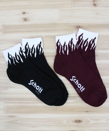 schott（ショット）の「FLAME SOCKS/２足セット（ソックス/靴下）」