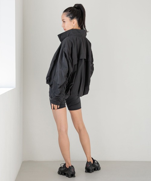 HEREIAM（ヘレイアム）の「【HEREIAM】タックバルーンブルゾン（ブルゾン・レディース・ブラック/カーキ・FREE）」の9枚目の写真
