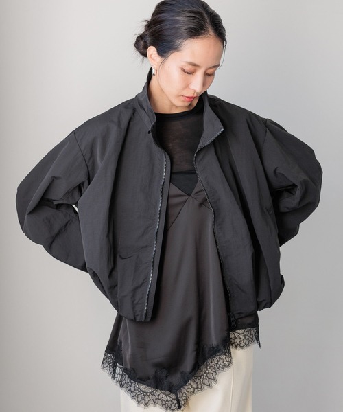 HEREIAM（ヘレイアム）の「【HEREIAM】タックバルーンブルゾン（ブルゾン・レディース・ブラック/カーキ・FREE）」の15枚目の写真