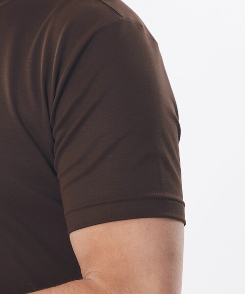 EPOCA UOMO(エポカウォモ)の「*Safari5月号掲載*ライトポンチカットソー(Tシャツ/カットソー・メンズ・グレー系その他/ブラック/ブラウン系その他4/ホワイト・48/46)」の15枚目の写真