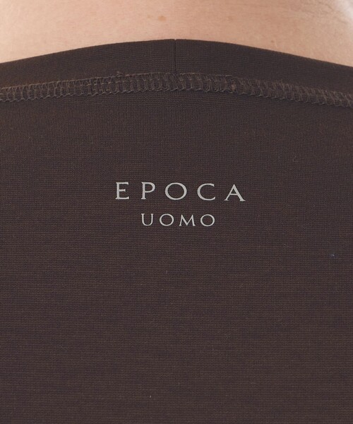 EPOCA UOMO(エポカウォモ)の「*Safari5月号掲載*ライトポンチカットソー(Tシャツ/カットソー・メンズ・グレー系その他/ブラック/ブラウン系その他4/ホワイト・48/46)」の14枚目の写真