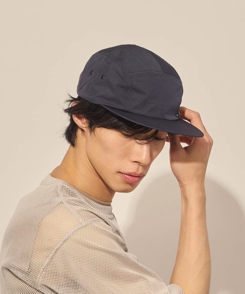 arth（アース）の「arth  Water repellent Jet Cap / アース（キャップ・メンズ・ネイビー/ベージュ・57~59cm）」の2枚目の写真