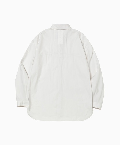 meanswhile（ミーンズワイル）の「Trinity Chambray Yoke Sleeve SH（シャツ/ブラウス・メンズ・ブラック/ダークグレー/ホワイト・2(M)/3(L)/1(S)）」の4枚目の写真
