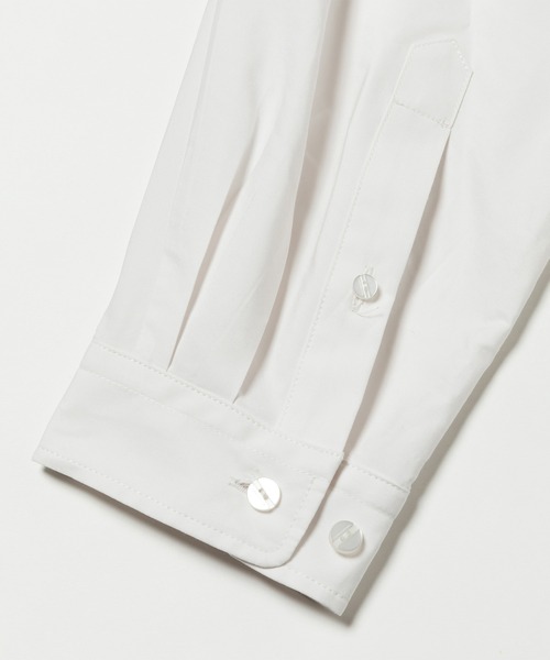 meanswhile（ミーンズワイル）の「Trinity Chambray Yoke Sleeve SH（シャツ/ブラウス・メンズ・ブラック/ダークグレー/ホワイト・2(M)/3(L)/1(S)）」の9枚目の写真