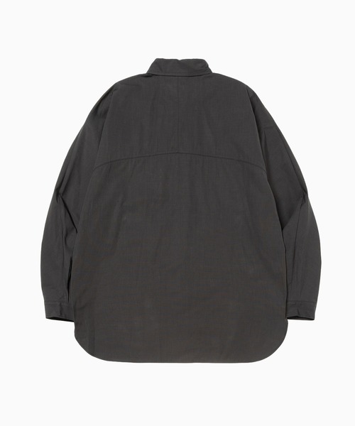 meanswhile（ミーンズワイル）の「Trinity Chambray Yoke Sleeve SH（シャツ/ブラウス・メンズ・ブラック/ダークグレー/ホワイト・2(M)/3(L)/1(S)）」の10枚目の写真