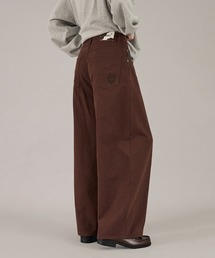 ONCILY（オンシェリー）の「MELTING HEART WIDE DENIM PANTS / メルティングハートワイドデニムパンツ（デニムパンツ）」